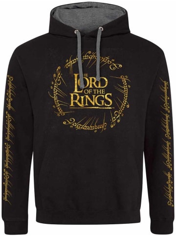 Lord of the rings Hoodie in Schwarz