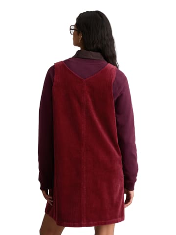 Marc O'Polo DENIM Ärmelloses Cordkleid A-Shape in Deep Burgundy