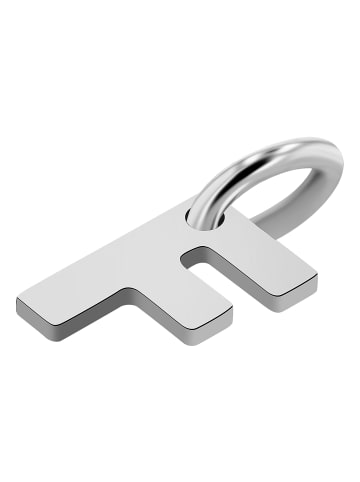 Adeliás Unisex Anhänger – Buchstabe N Buchstabenanhänger aus 925 Silber in silber