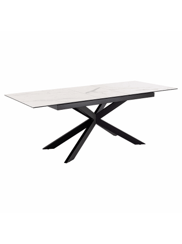 ebuy24 Esstisch Irwine Weiß 210 x 90 cm