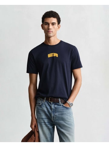 Gant T-Shirt in marine