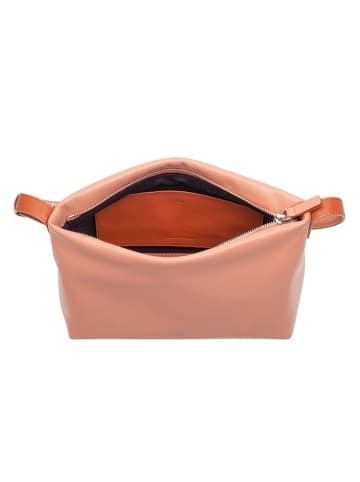 DuDu Fiji Umhängetasche Leder 27 cm in flamingo rosa