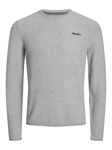 Jack & Jones Pullover 'Paul Tons' in hellgrau