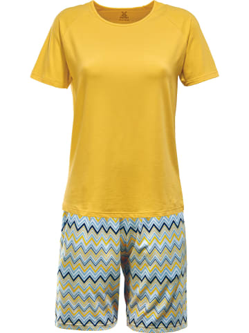 Erwin Müller Single-Jersey Shorty in gelb