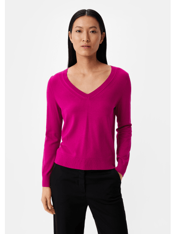 comma Strickpullover langarm in Pink