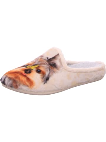 Diverse Pantoffel in beige