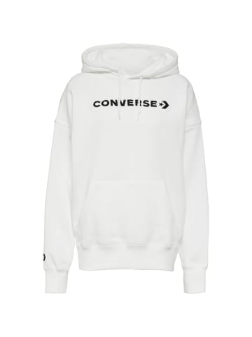 Converse Hoodie Wordmark in white