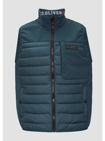 s.Oliver Outdoor-Weste in 5785_petrol