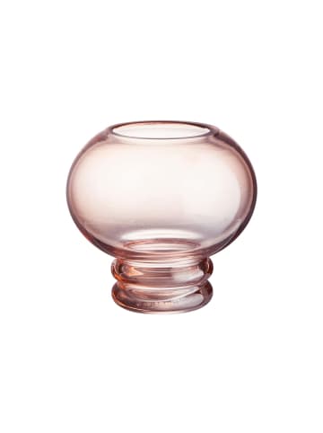 Butlers Windlicht Höhe 12cm BAUBLE in Rosé