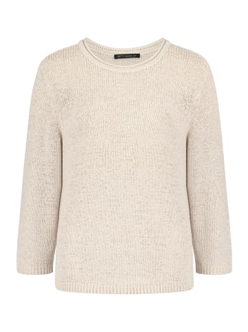 Betty Barclay Strickpullover mit 3/4 Arm in Grau Beige