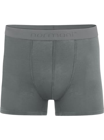 normani 12 Herren Bambus-Boxershorts in Anthrazit