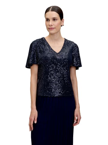 Vera Mont Blusenshirt kurzarm in Night Sky