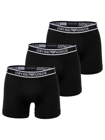 Emporio Armani Boxershort 3er Pack in Schwarz