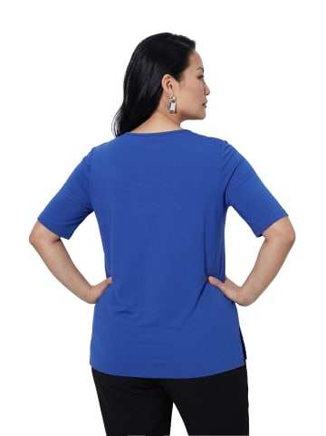 Ulla Popken Shirt in kobaltblau