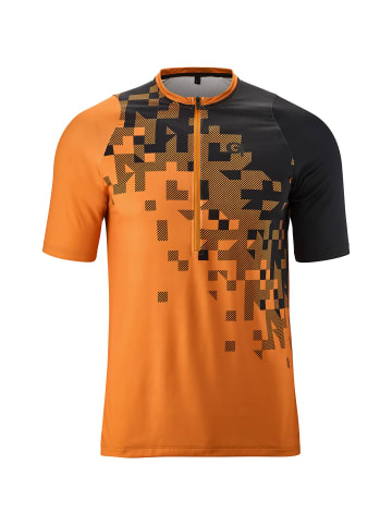 Gonso Bikeshirt-1/2-HZ Garzolet in Dunkelorange