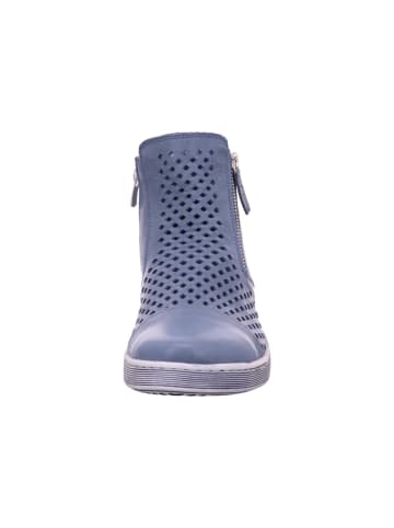 Esgano Damenstiefel kalt flach Da.-Bootie in  Blau