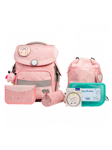 SCHOOL-MOOD Timeless Pro Schulranzen-Set 7-teilig in Rainbow