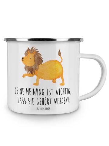 Mr. & Mrs. Panda Kaffeebecher Mutig zu seinen Meinungen stehen m... in Weiß