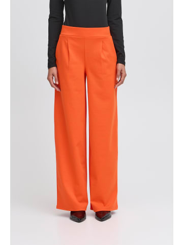 ICHI Casual IHKATE Straight fit in Tangerine Tango