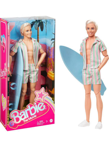 Mattel Barbie THE Movie Puppe Ken Surfbrett Turnschuhen beweglich blond 3+ HPJ97
