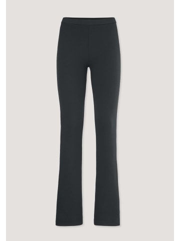 Hessnatur Hessnatur Leggings Flared SOFT RIB aus Bio-Baumwolle in schwarz