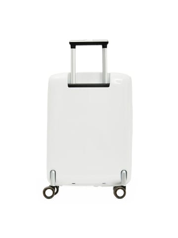 Mandarina Duck Sky Duck 4 Rollen Kabinentrolley 55 cm mit Dehnfalte in blanc