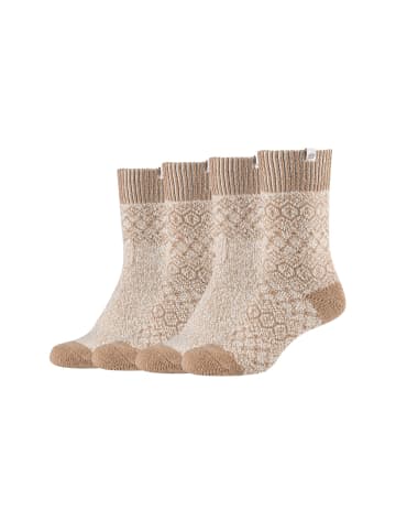 Skechers Socken 4er Pack warm & cozy in offwhite mouline