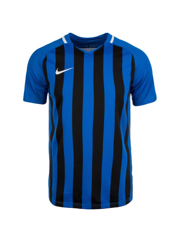 Nike Performance Fußballtrikot Striped Division III in blau / schwarz