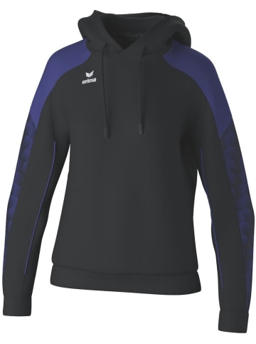 erima Trainingsjacke "Evo Star Kapuzensweat" in Schwarz
