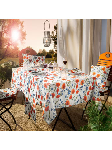 REDBEST Baumwolle Kissenhülle in Mohnblume