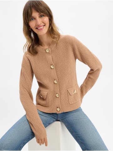 JOOP! Strickjacke Kimberly in camel - 0001