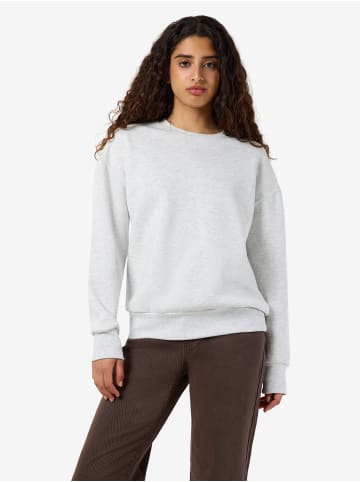 Noisy may Langärmeliges Sweatshirt in Light Grey Melange1