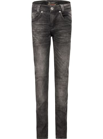 Blue Effect Jeans Hose ultrastretch Skinny slim fit in black denim