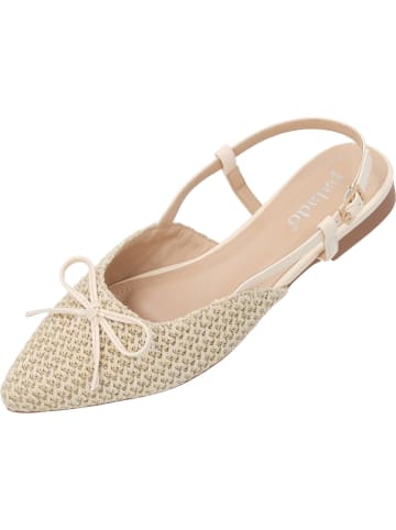 palado Sling-Ballerinas in Beige