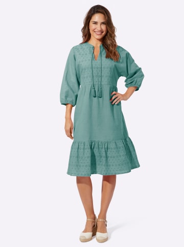 Sieh an! Kleid in salbei