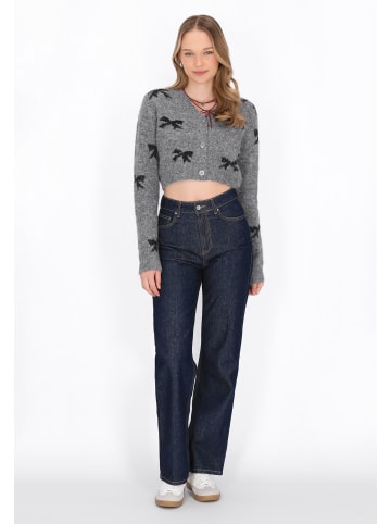 myMo Women Cardigan in grey melange