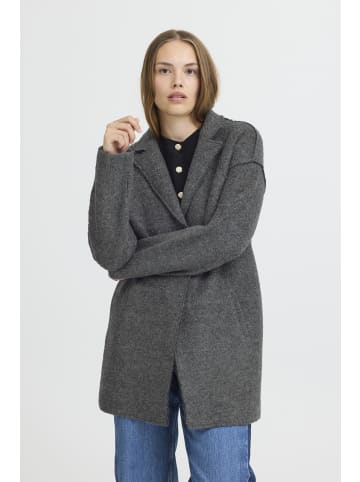 Pulz Jacke PZLULA Casual fit in Dark Grey Mel.