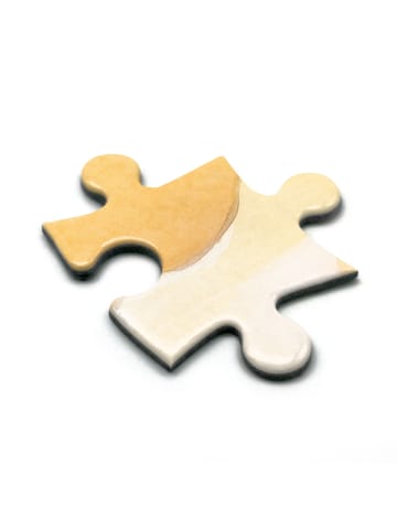 Mr. & Mrs. Panda Puzzle Spiegelei Ei Design mit Spruch in Weiß