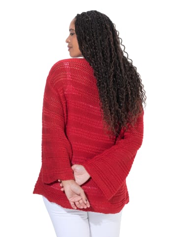 Angel of Style Pullover in neon rot