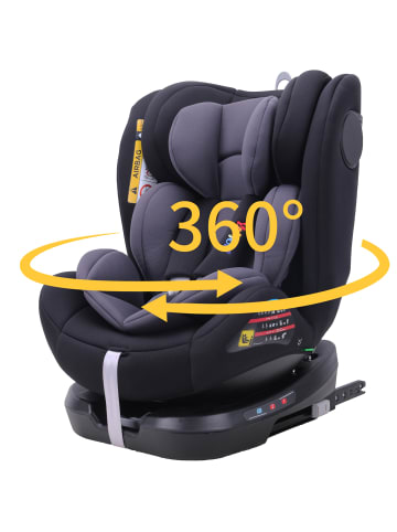 Yalion Kindersitzerhöhung Auto, ISOFIX, 100-150cm, ECE R44/04