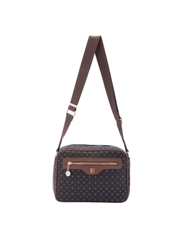 Briciole Umhängetasche in BLACK AND BROWN