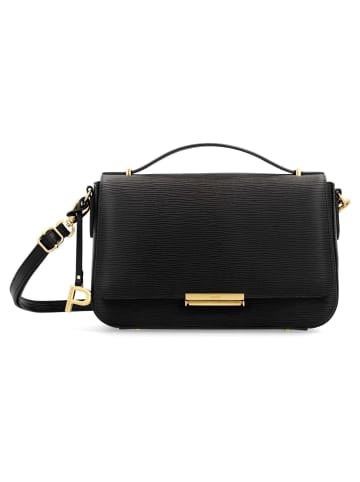 PICARD Calais Handtasche Leder 27 cm in schwarz