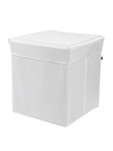 Phoenix Group AG   Sitz-und Aufbewahrungsbox "Stor'It" in Weiß - (B)41 x (H) 44 x (T)41cm