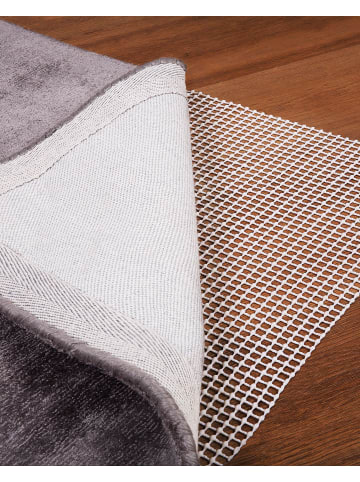 Beliani Antirutschmatte BALAD in Weiß - (W) 110 x (H) 0.2 x (L) 140 cm