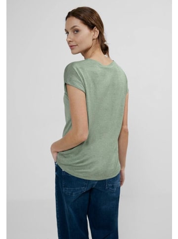 Cecil T-Shirt in soft salvia green