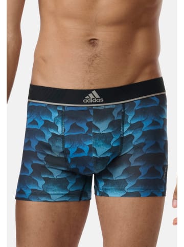 Adidas Sportswear Retro Short / Pant Active Micro Flex Eco in Blau / Hellblau / Schwarz