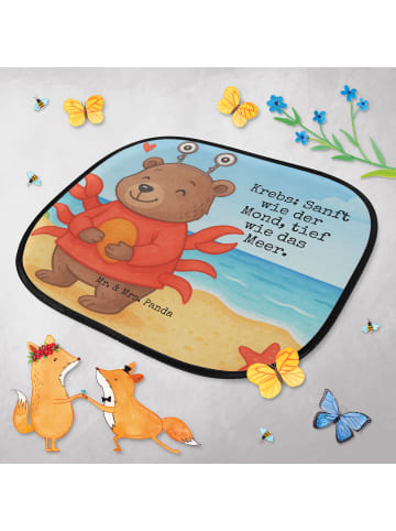 Mr. & Mrs. Panda sonnenschutz Krebs Astrologie Design mit Spruch in Weiß