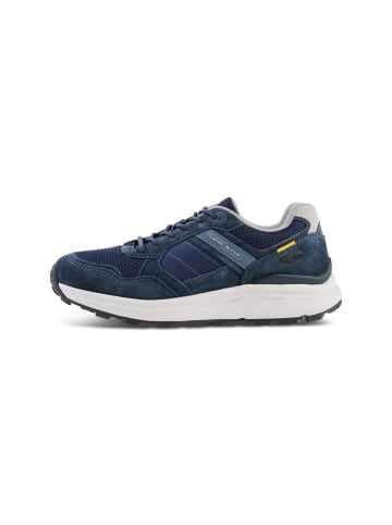 Camel Active Sneaker aus Nubuk Textil Mix mit Komfort Sohle in Navy