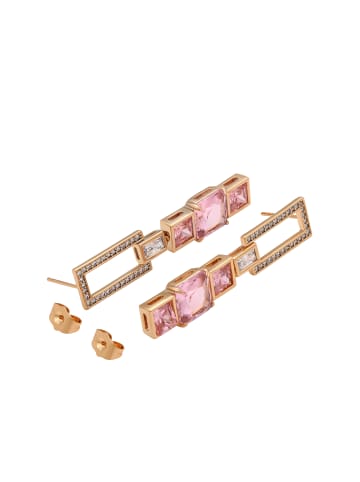 NAEMI Women Earrings in Rose Gold Pink