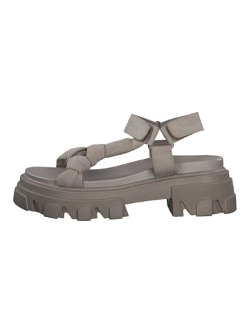 Marco Tozzi Sandalen in Taupe